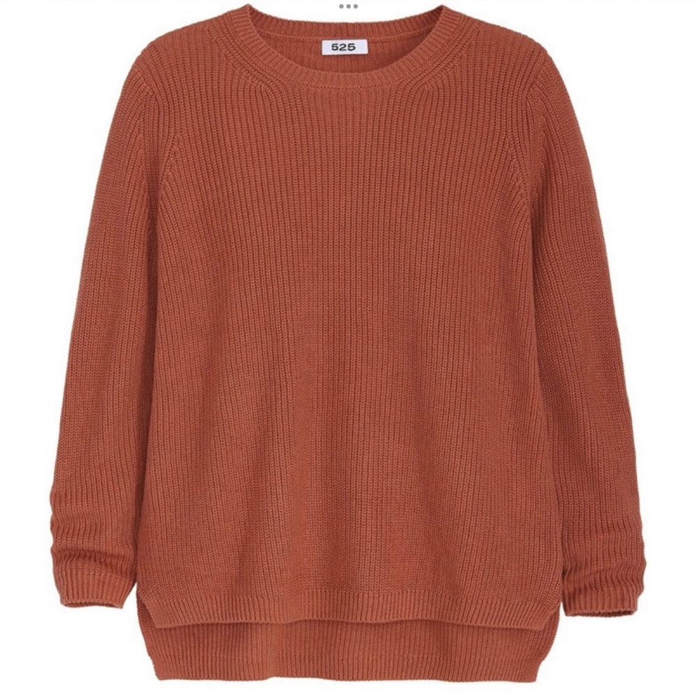 525 America Classic Emma Shaker Sweater.BRAND NEW w/TAGS!